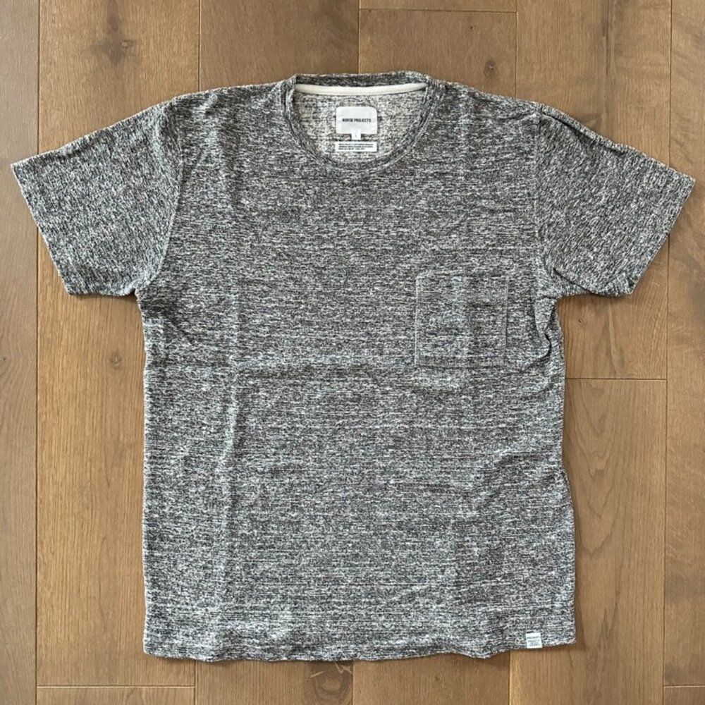 Norse Projects - Grey Melange Niels Japanese Tee